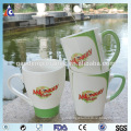 Burma market handle coloured monkey coffee cup